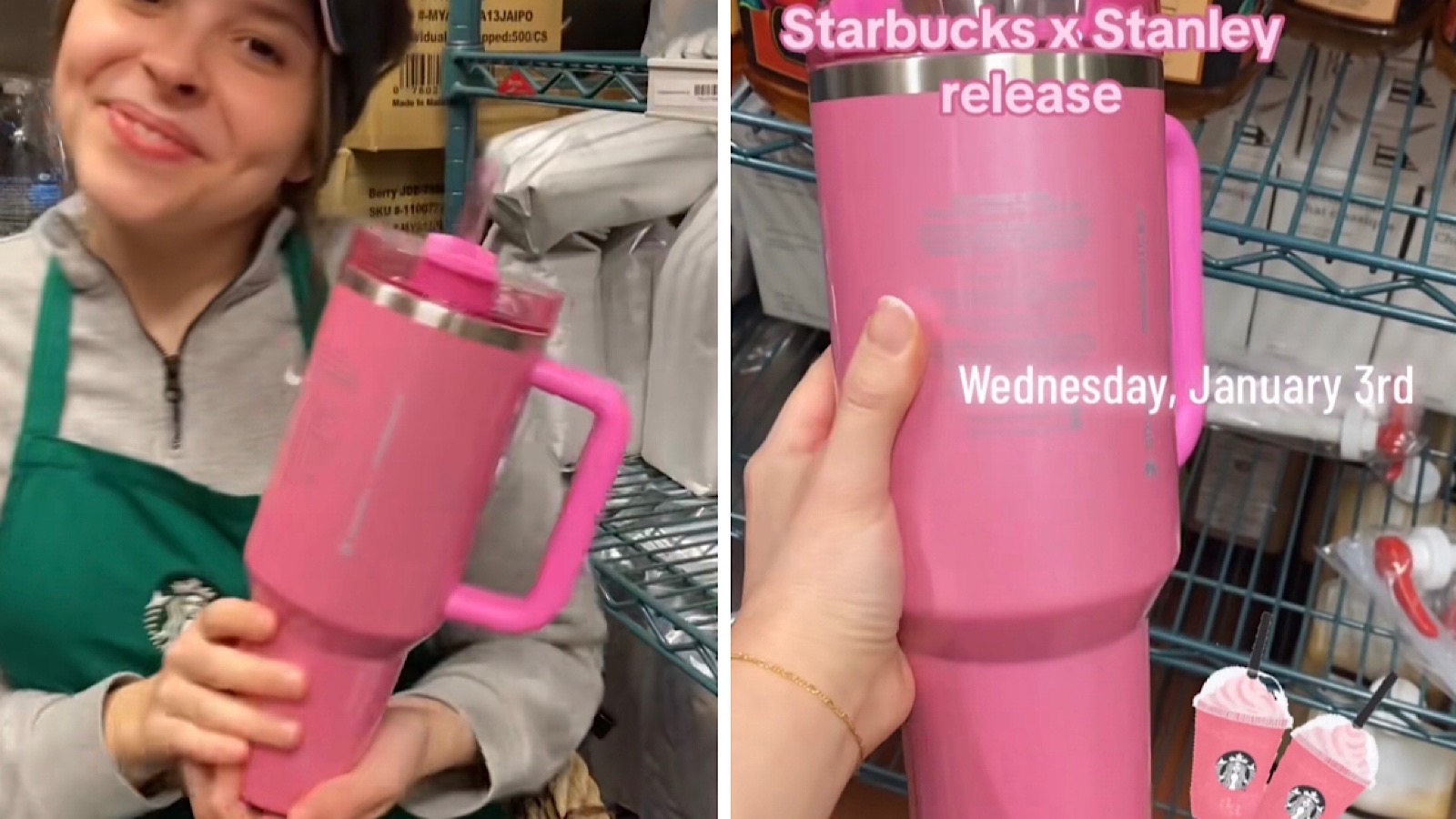 Where to buy Starbucks’ exclusive Winter Pink Stanley Cup Dexerto