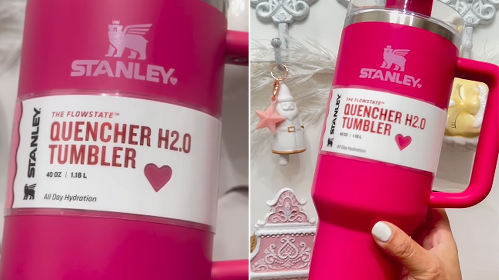 Stanley Flowstate Quencher 40oz (Target Valentine's Day Exclusive