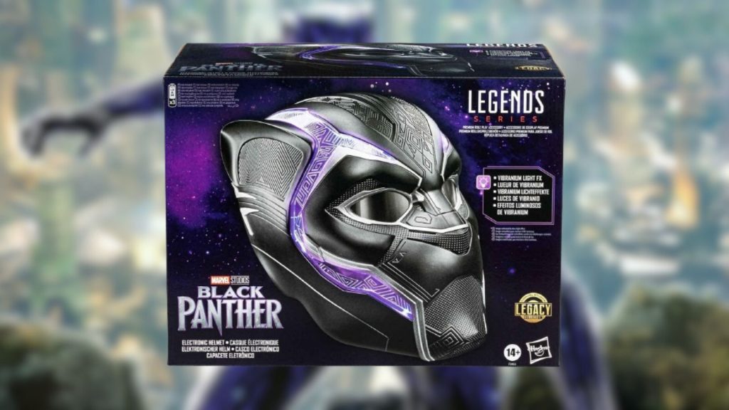 MARVEL - AVENGERS - DEGUISEMENT - BLACK PANTHER - MASQUE ELECTRONIQUE  VIBRANIUM