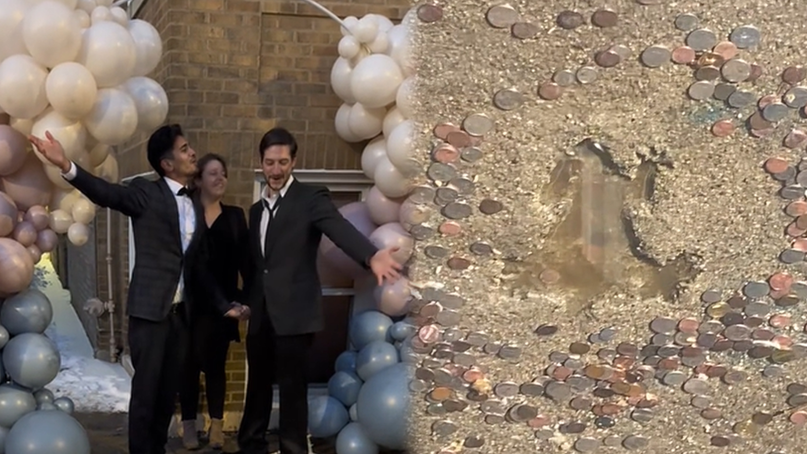 Chicago s viral rat hole inspires unity as couple weds at iconic