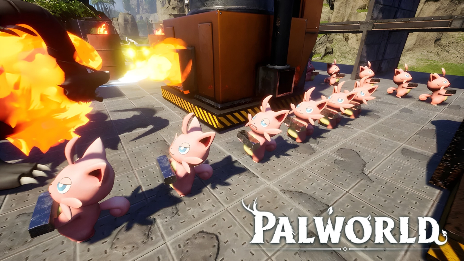 Palworld player creates absolutely absurd “endgame” work factory with pal  laborers - Dexerto