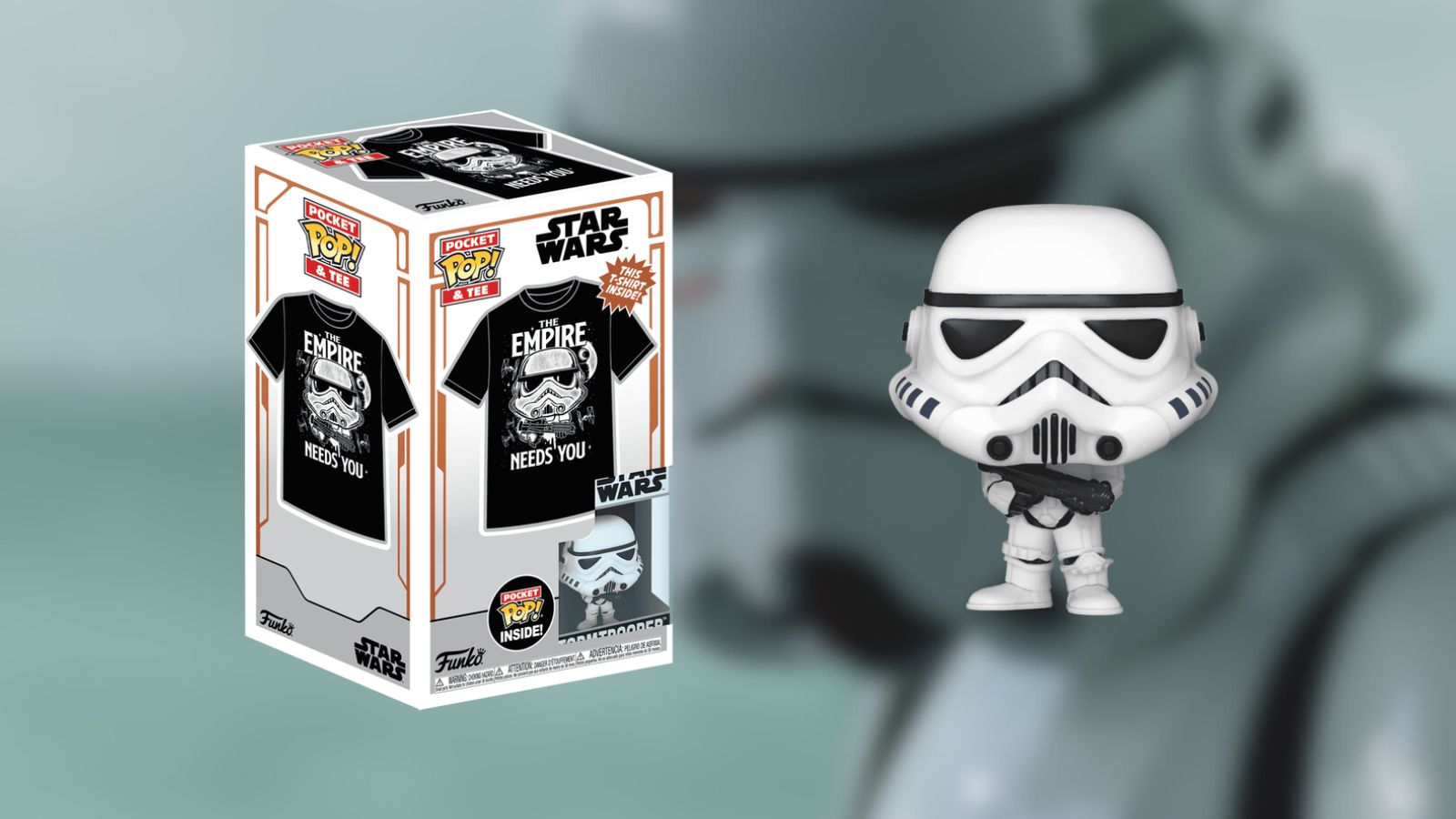 Stormtrooper Pocket Pop! & Tee set!