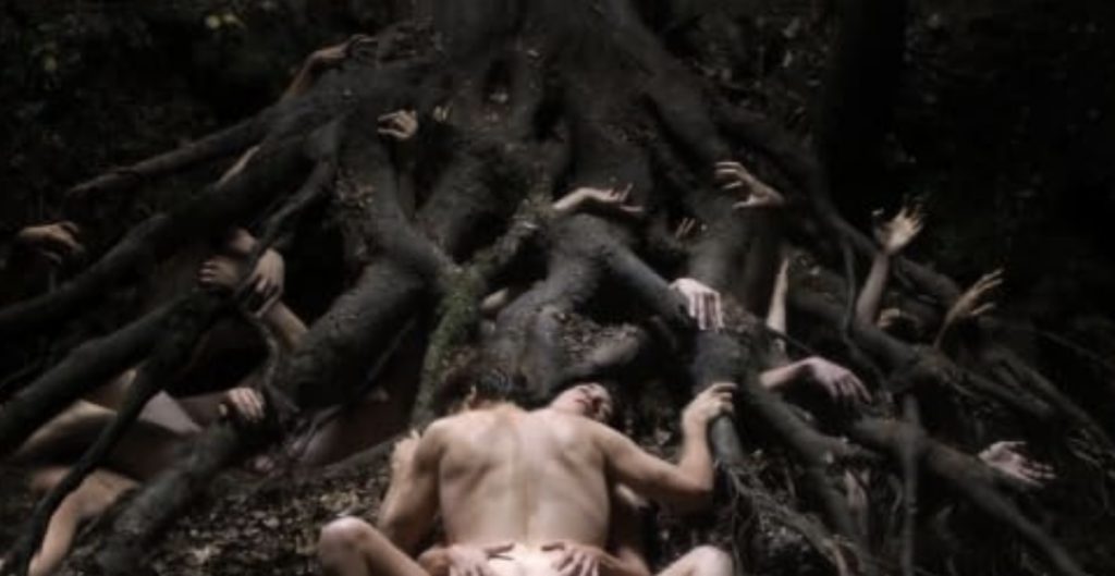 Charlotte Gainsbourg and Willem Defoe in Antichrist