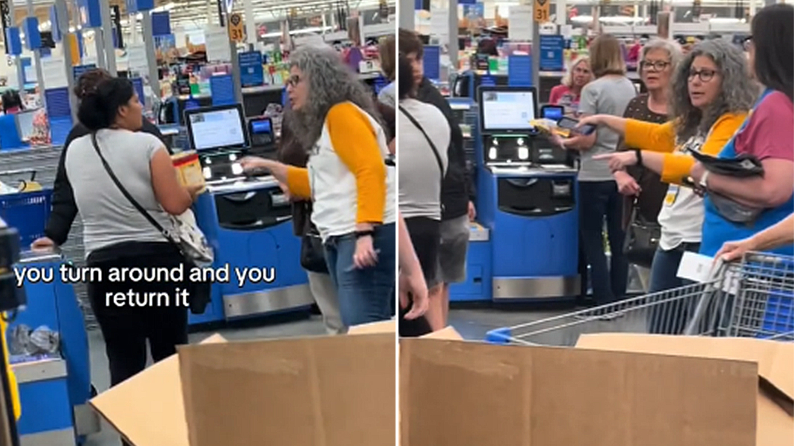 Walmart worker praised after calling out customers for ‘scamming’ other ...
