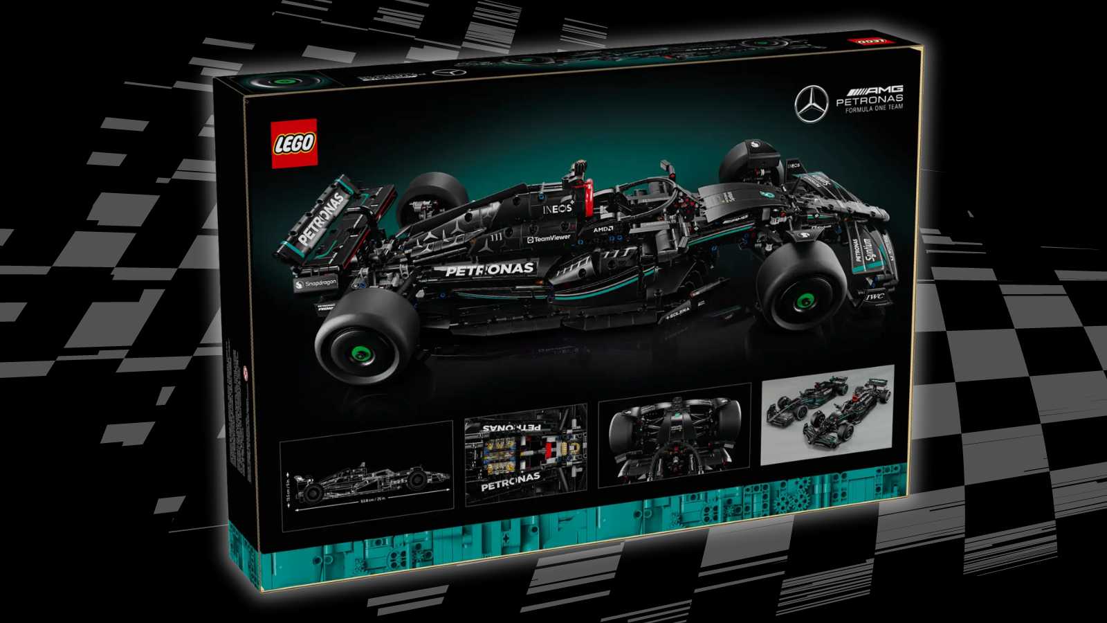 Гоночный автомобиль Mercedes-AMG F1 W14 LEGO Technic представлен поклонникам Формулы-1