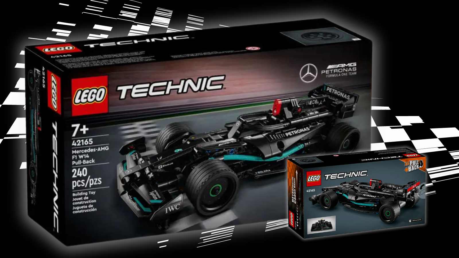 LEGO представляет набор LEGO Technic Mercedes-AMG F1 для юных фанатов