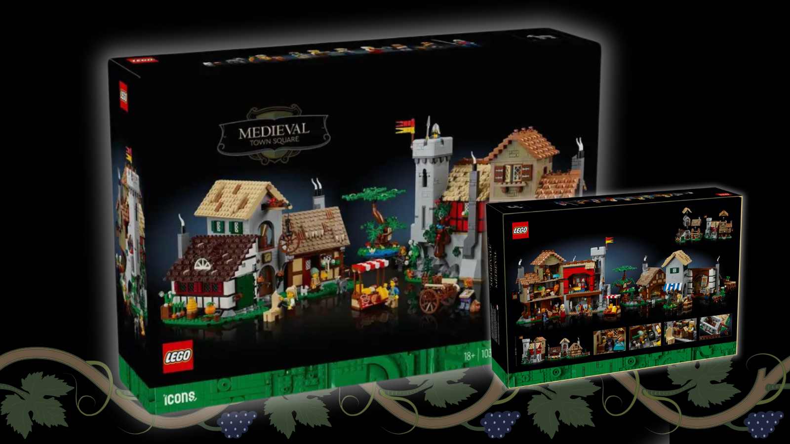 LEGO Icons Medieval Town Square выйдет в 2024 году
