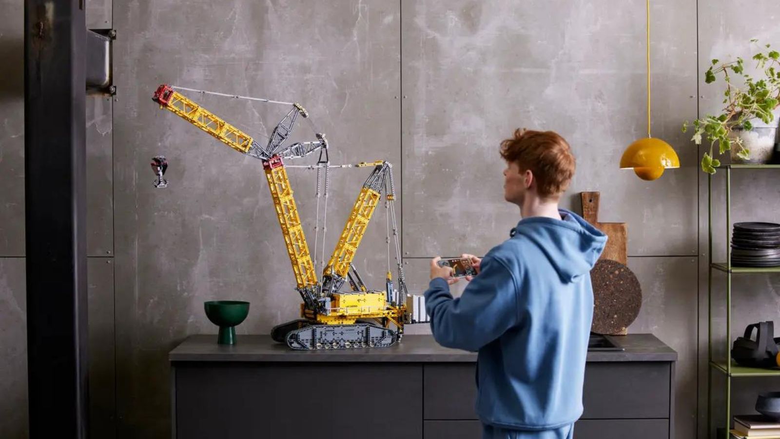 LEGO MOC Lego technic crawler crane hook by The technic