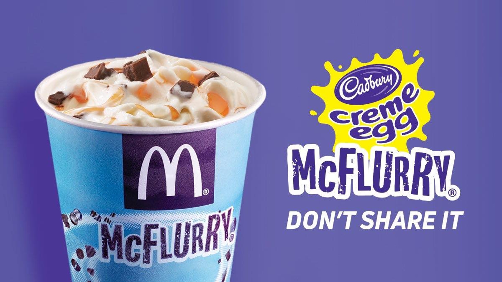 McDonald’s roll out Cadbury Creme Egg McFlurry but there’s a catch