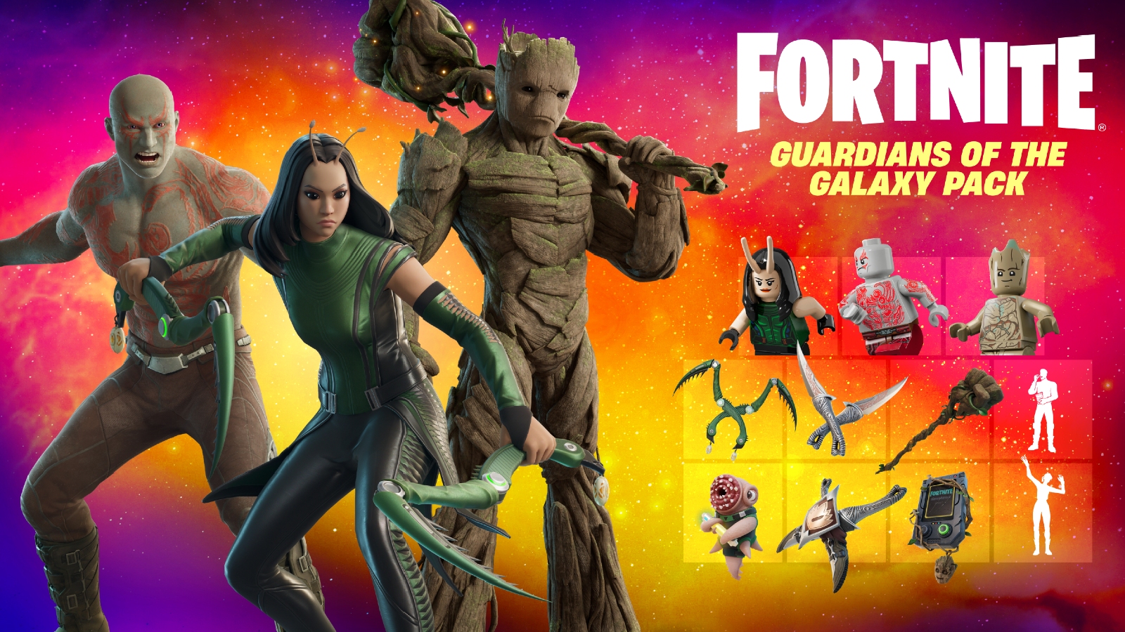 How to get Guardians of the Galaxy skins in Fortnite - Dexerto