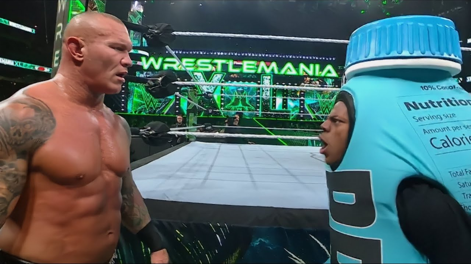 IShowSpeed ​​клянется отомстить Рэнди Ортону после того, как получил RKO на WrestleMania 40