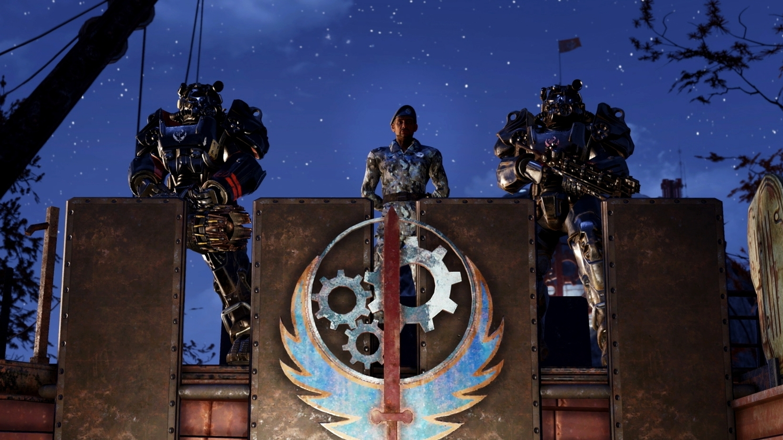 Все основные фракции Fallout: Brotherhood of Steel, Enclave и другие.