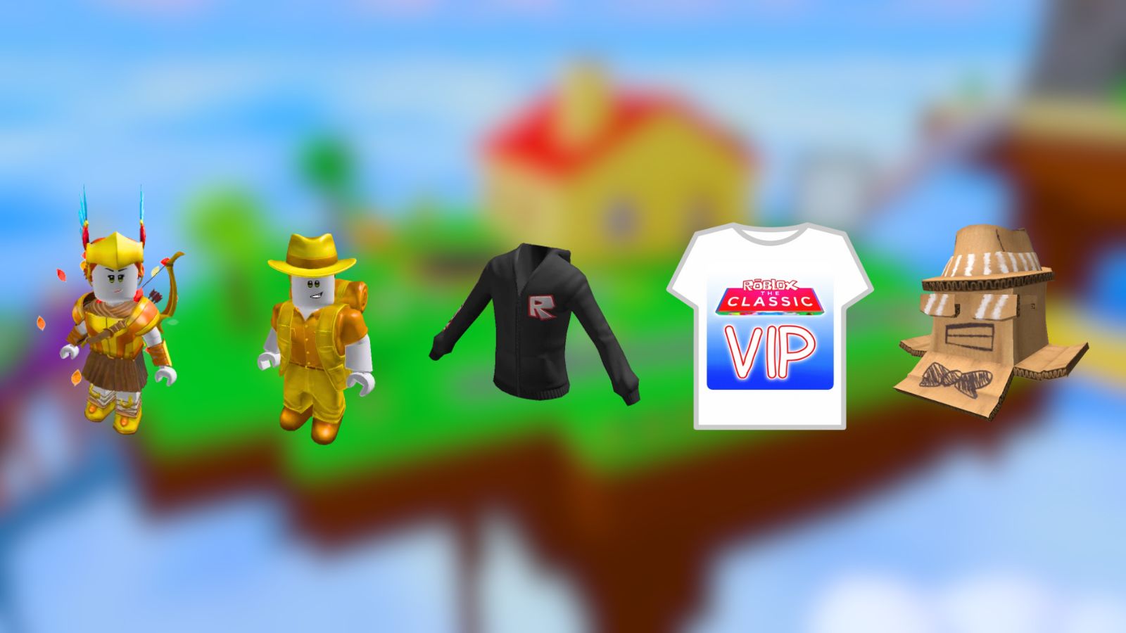 Every marketplace accessory in Roblox The Classic