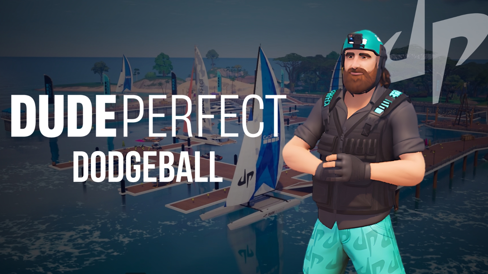 Как играть на карте Dude Perfect’s Dodgeball в Fortnite