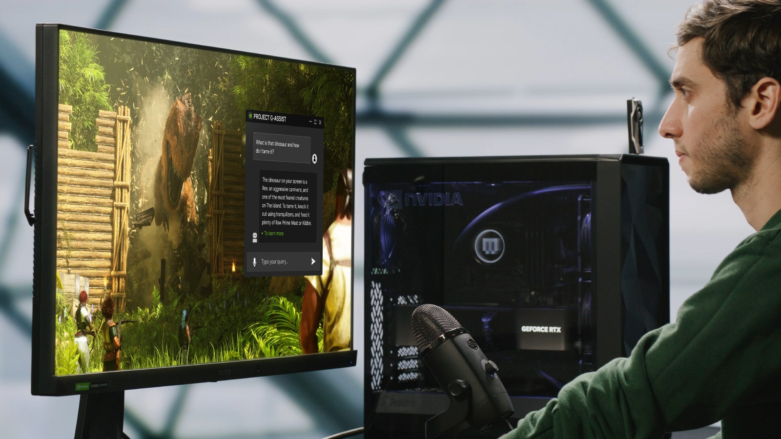 Nvidia представляет G Assist в стиле ChatGPT, который поможет вам в играх и настроит ваш компьютер