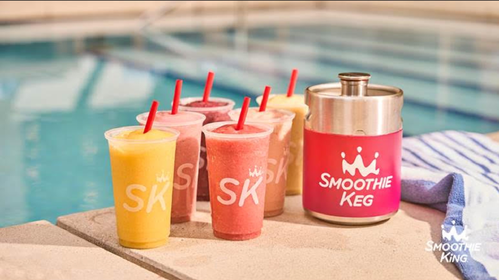 Smoothie King дарит бесплатный бочонок при покупке любого пакета Smoothie Six Pack