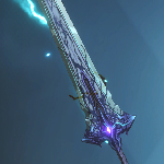 Demon Kings Longsword weapon in Solo Leveling: Arise.