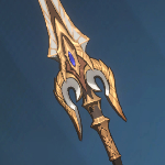 Demon Knight's Spear-wapen in Solo Leveling: Arise.