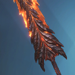 Dragonscale Broadsword-wapen in Solo Leveling: Arise.