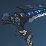 Grave Keeper's Scythe weapon in Solo Leveling: Arise.