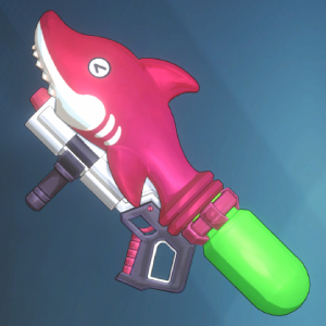 Arma Spiky Shark Water Gun in Solo Leveling: Arise.