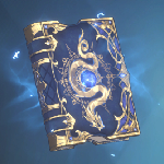 Wapen van Thetis Grimoire in Solo Leveling: Arise.