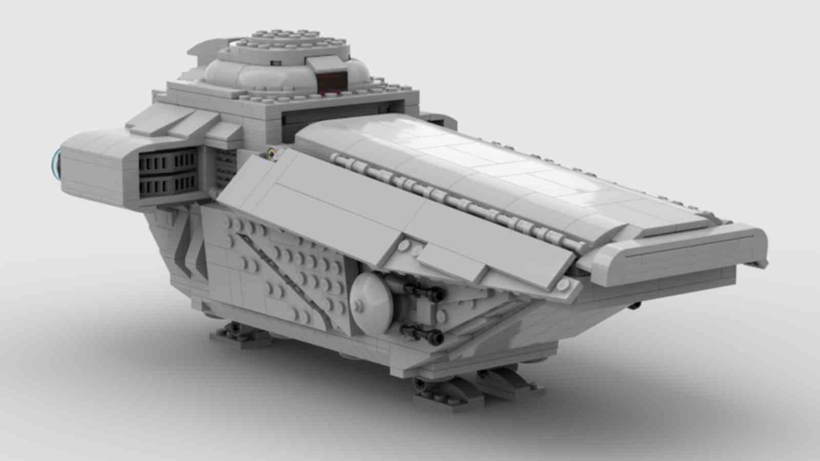 Поклонник LEGO Star Wars построил потрясающую модель имперского десантного корабля