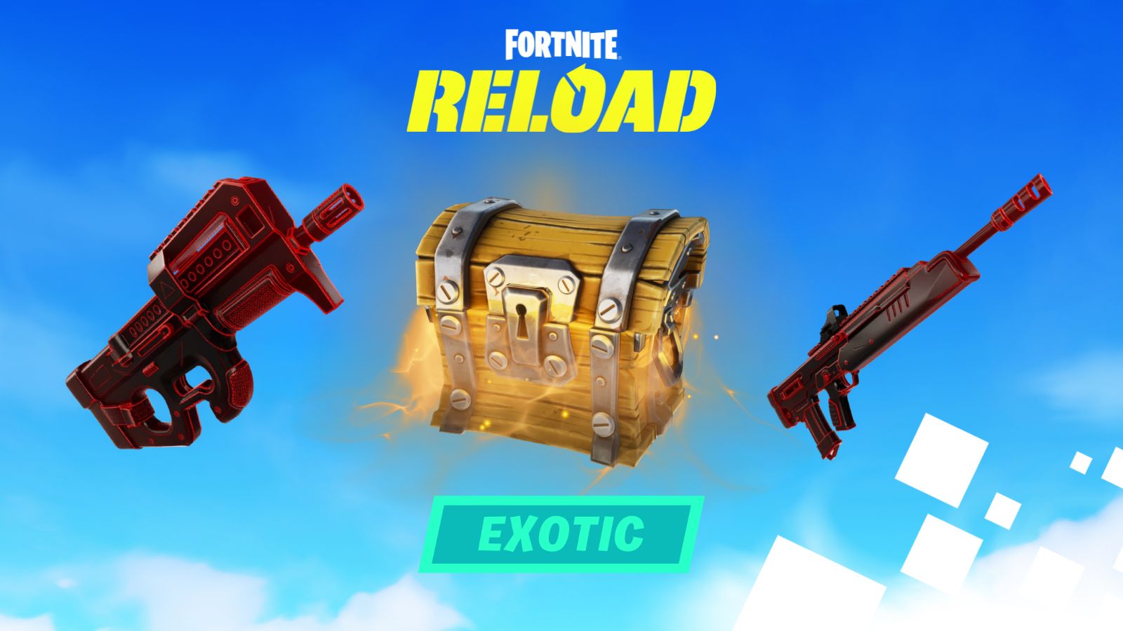 Read more about the article Where to find chests with exotic weapons in Fortnite Reload