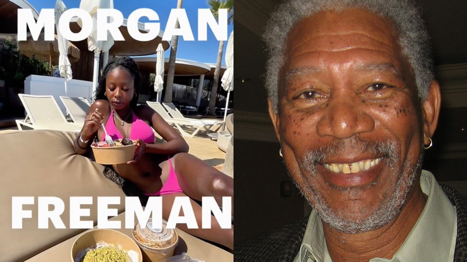 Morgan Freeman responds after video using his voice goes viral