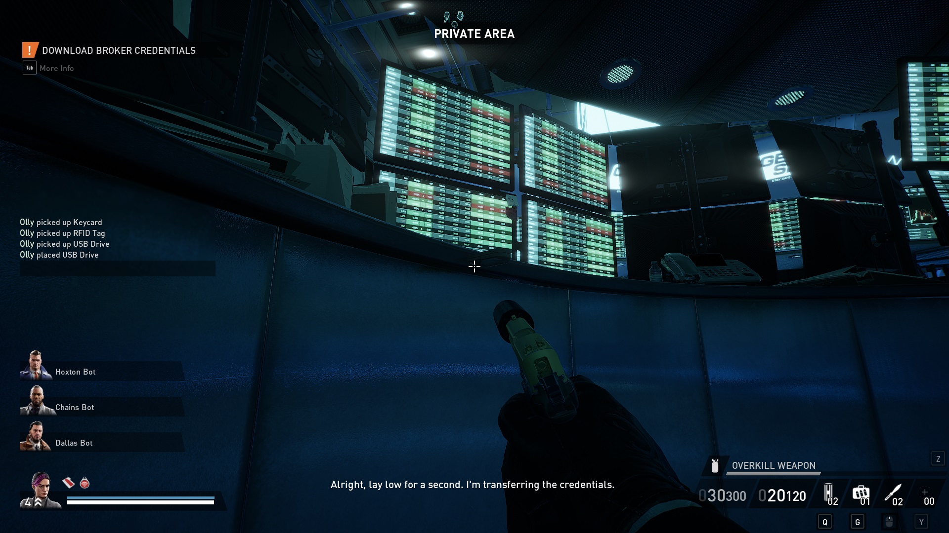 Payday 3 Peur et cupidité Stealth Stock Exchange 1