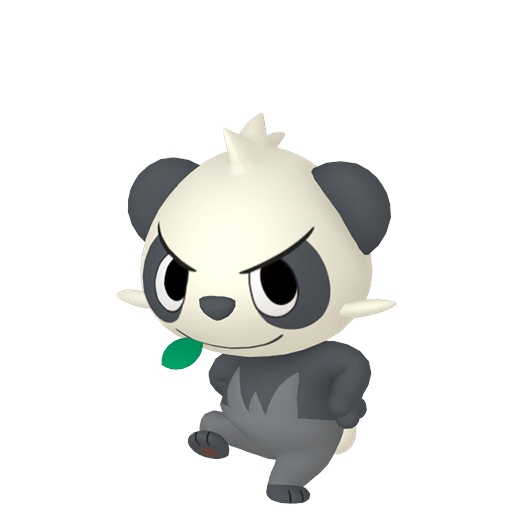 Página inicial do Pokémon Pancham