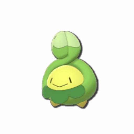 Pokémon BDSP kleines 3D-Modell Budew