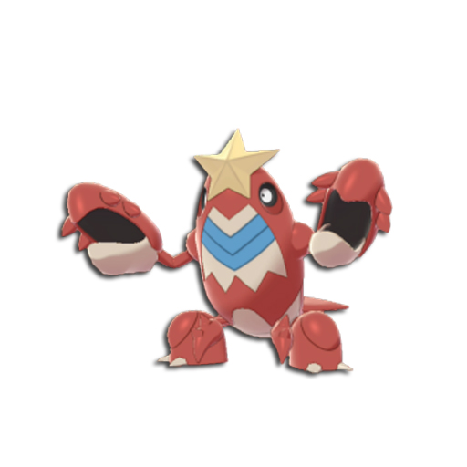 Modelo 3D de Crawdaunt Pokémon BDSP