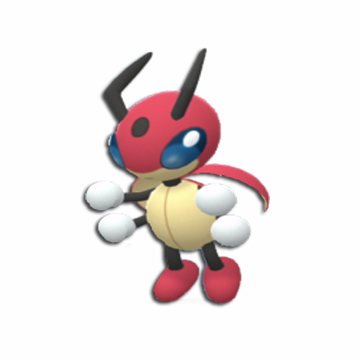 Ledian Pokémon BDSP 3D-Modell