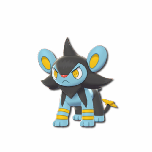 Luxio 3D Pokémon BDSP Modelo