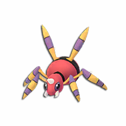 Ariados Pokémon BDSP 3D-model