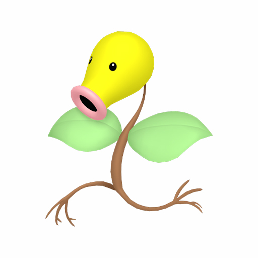 Modèle 3D BDSP Pokémon Bellsprout