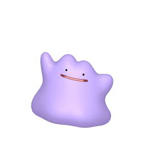 Ditto Pokémon BDSP model 3D