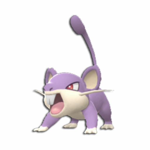 Rattata Pokémon BDSP 3D 模型