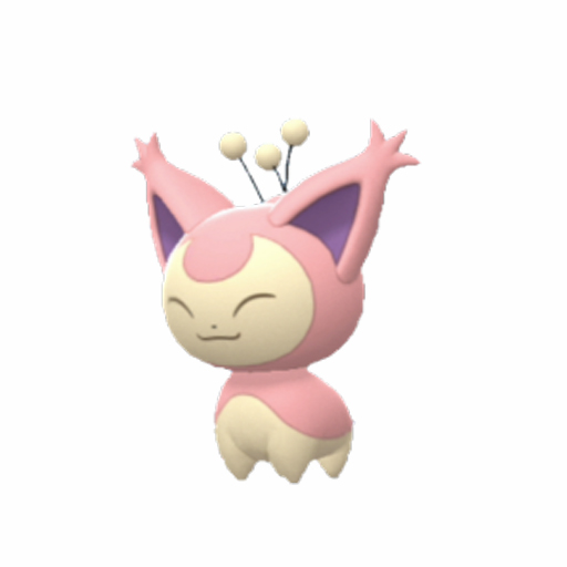 Skitty Pokémon BDSP 3D-model