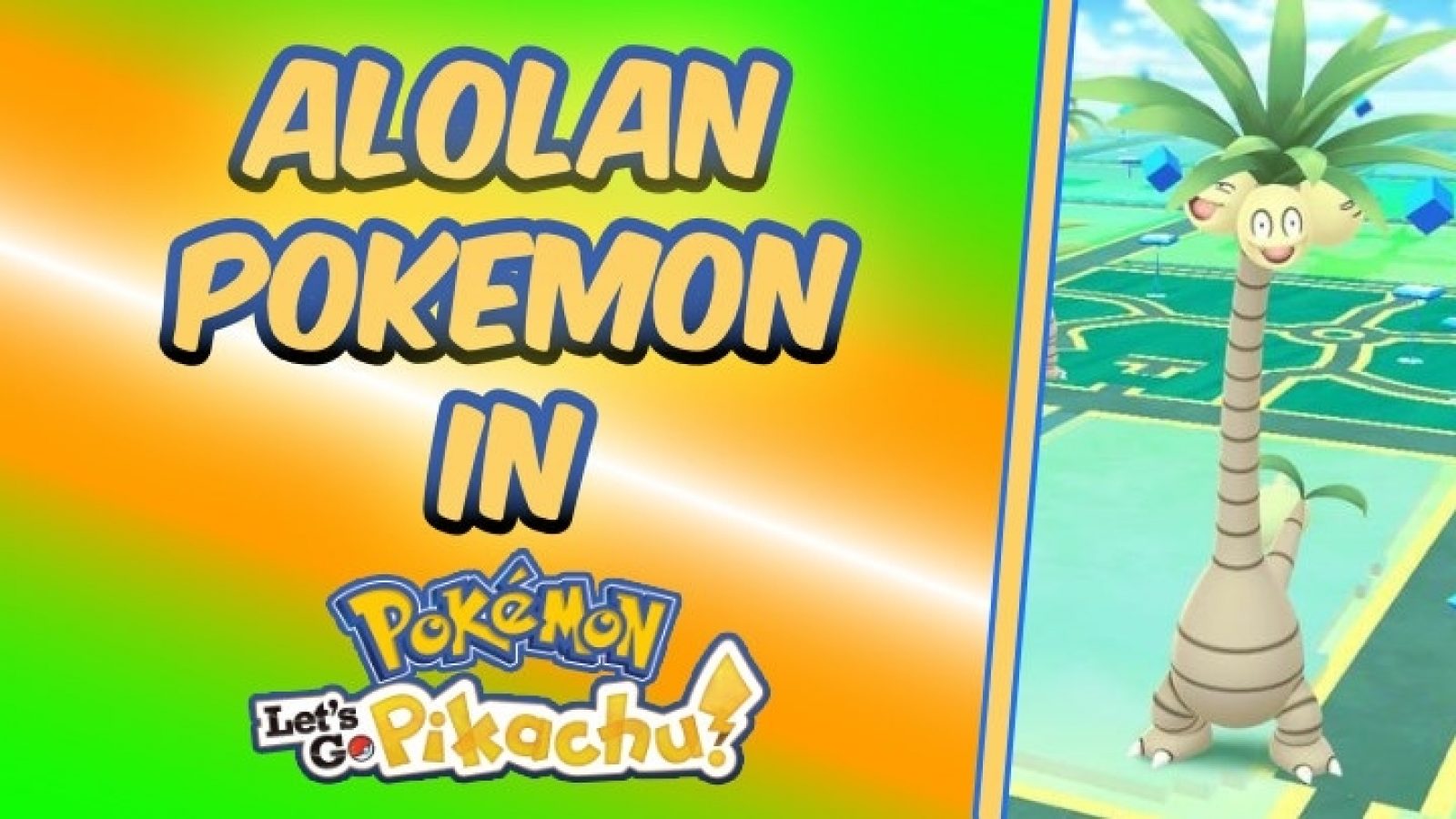 First-Ever Alolan Exeggutor In Pokemon Go