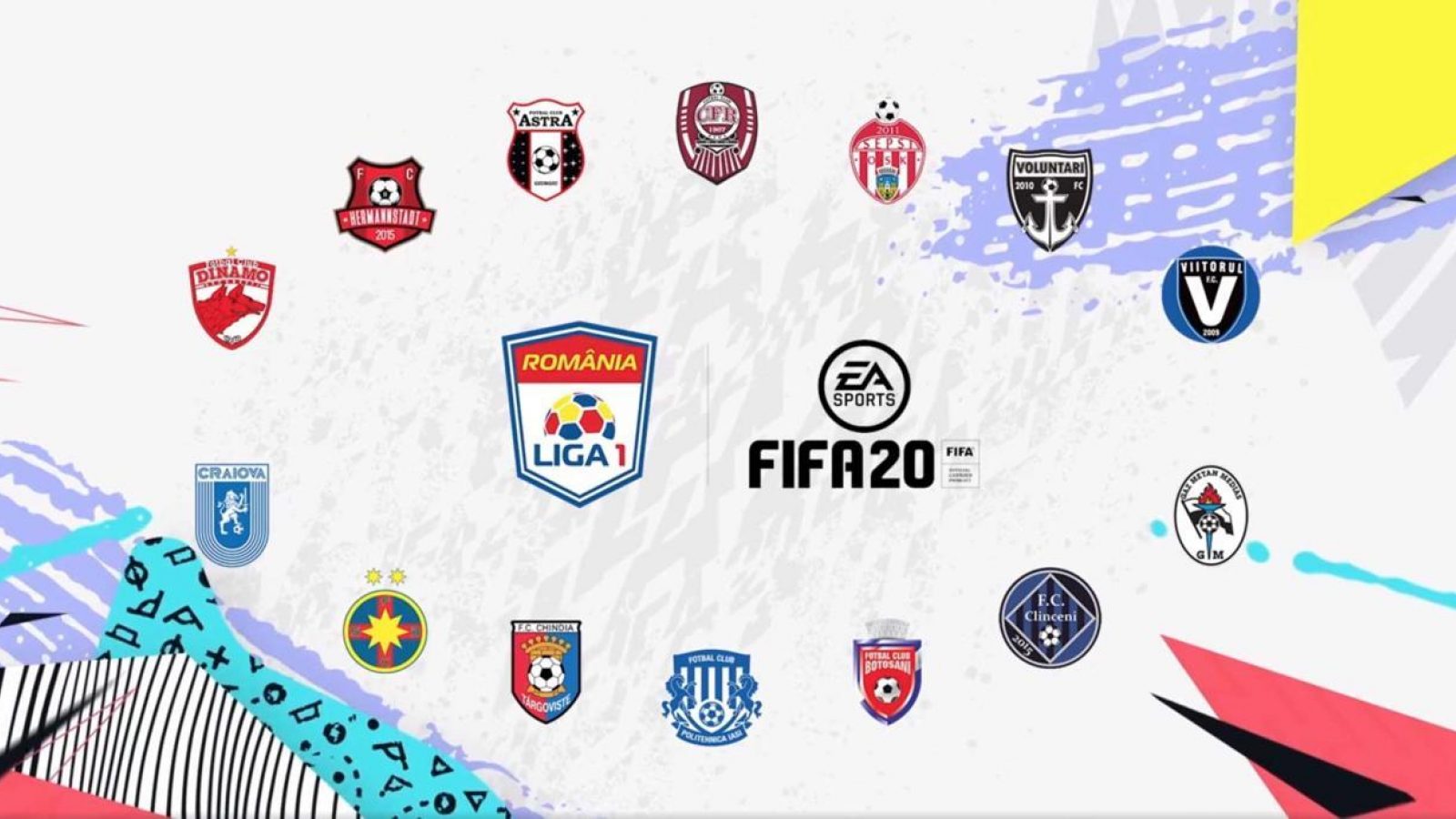 FIFA 20 Liga Română (Liga 1) confirmată de EA SPORTS