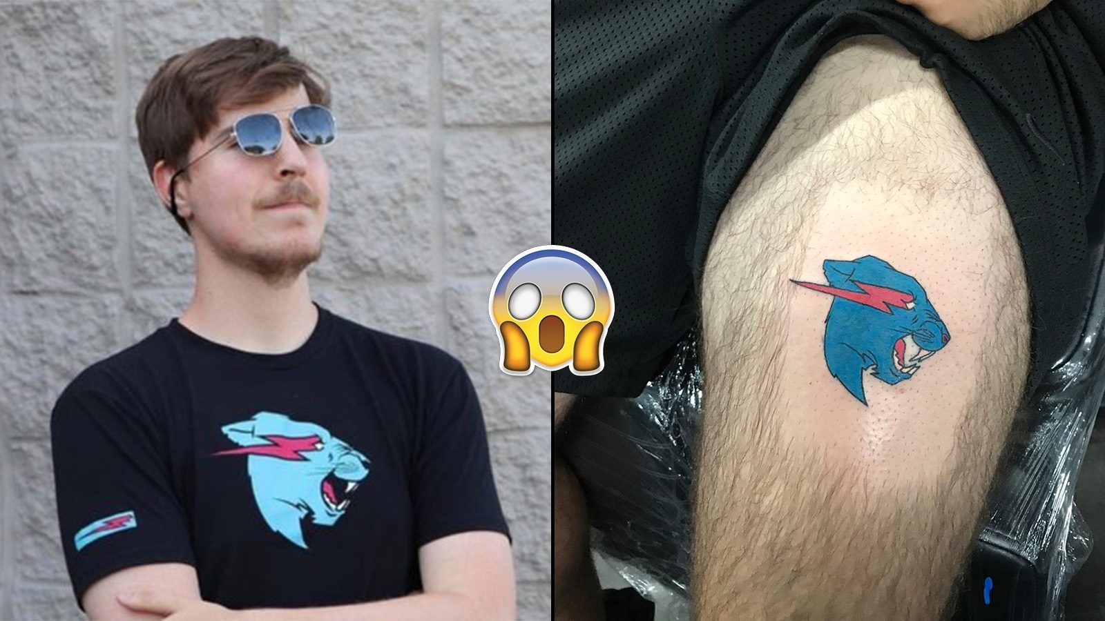 MrBeast Superfan Stuns the Internet With a Magnificent Tattoo   EssentiallySports