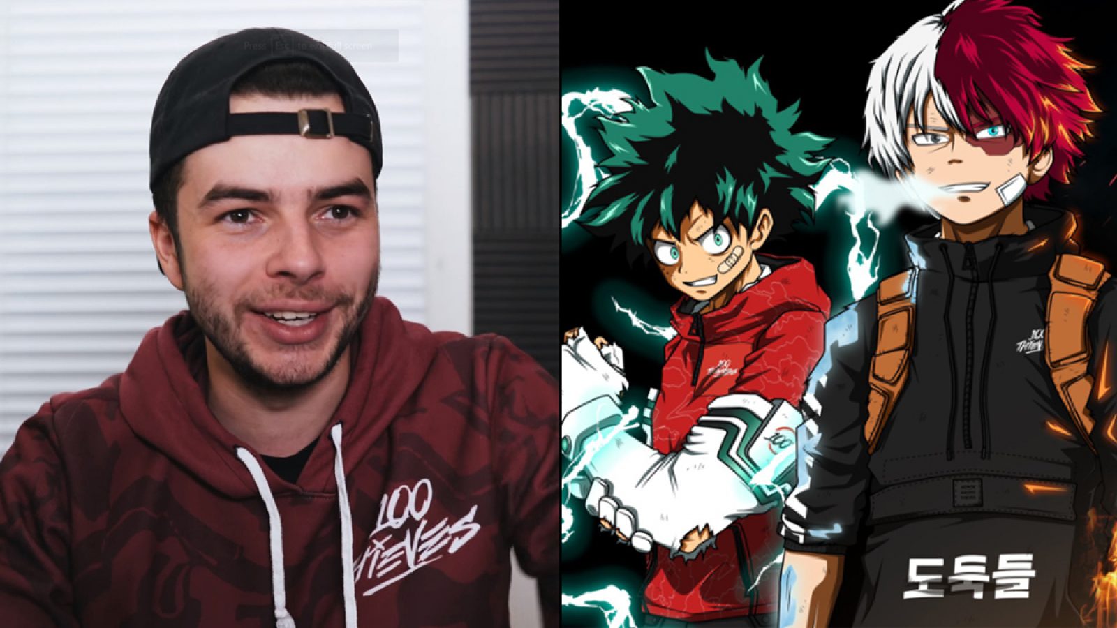 Nadeshot shares amazing 100 Thieves anime crossover art ft. Dragon Ball Z  and My Hero Academia - Dexerto