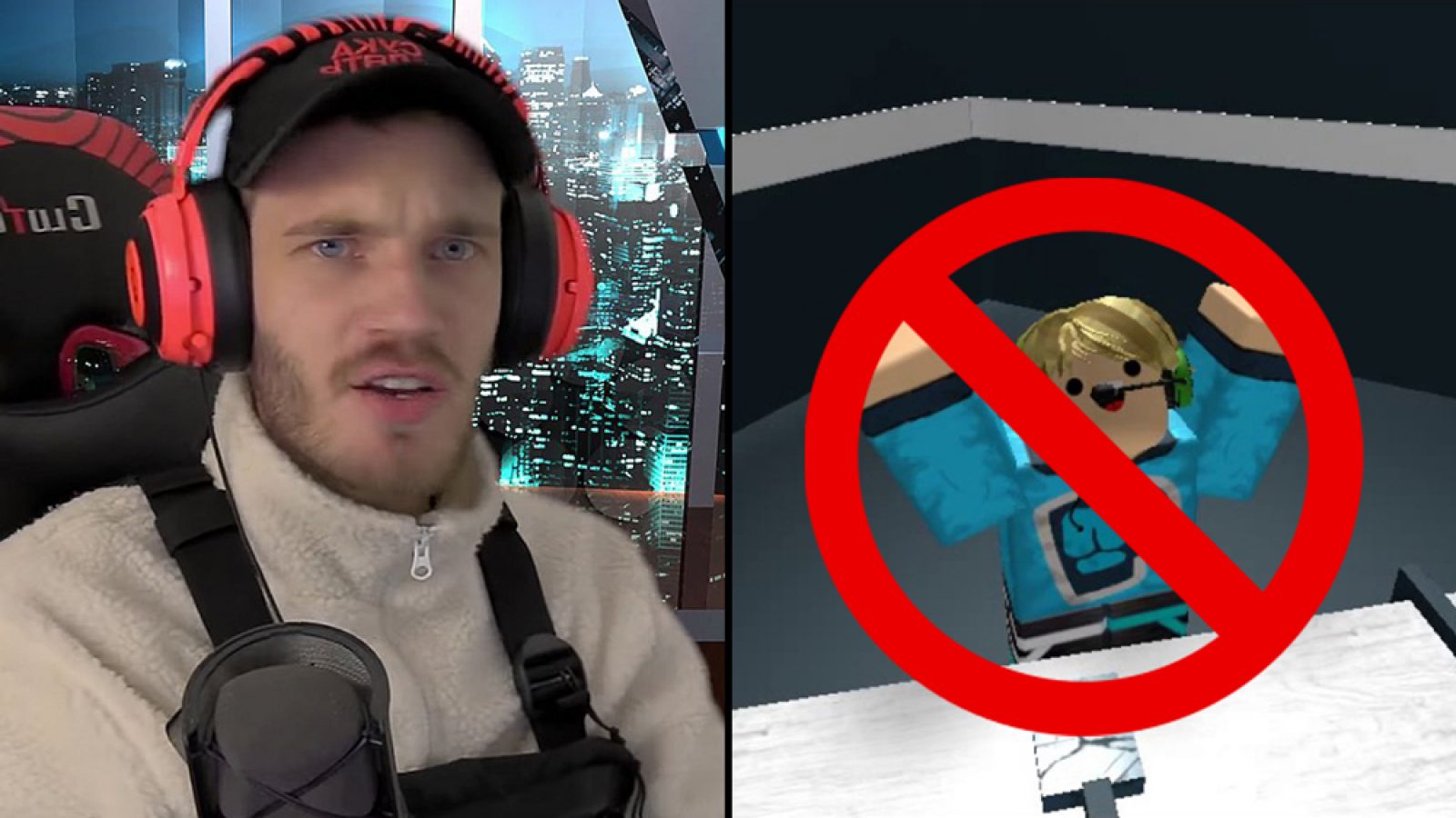 Here's why PewDiePie was banned from Roblox - Dexerto