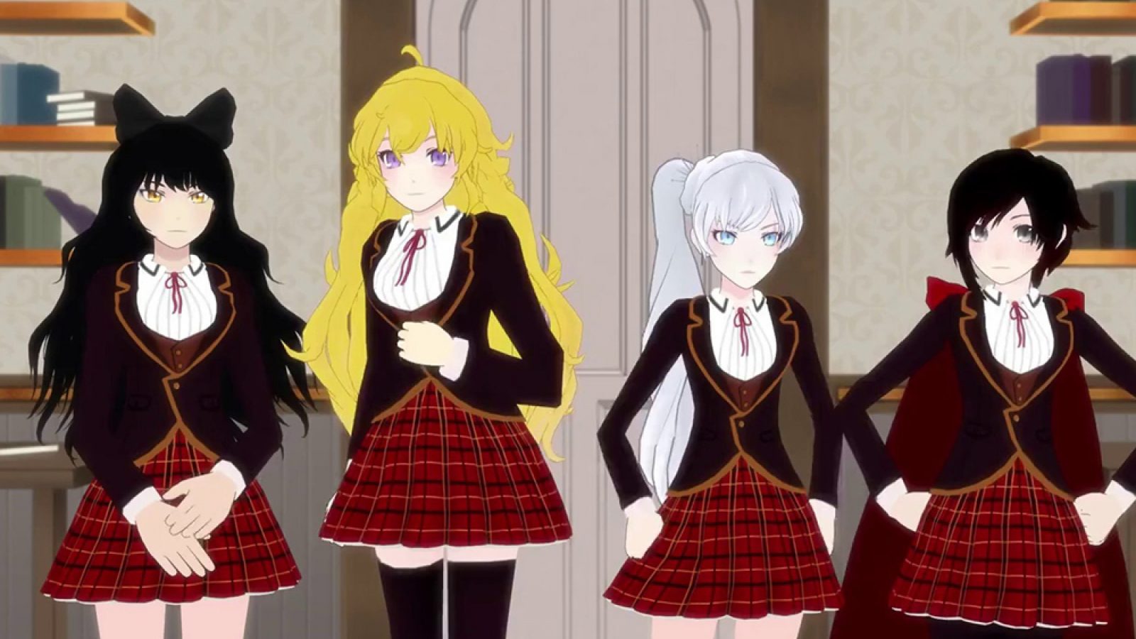 RWBY fan recreates main characters in classic anime style - Dexerto