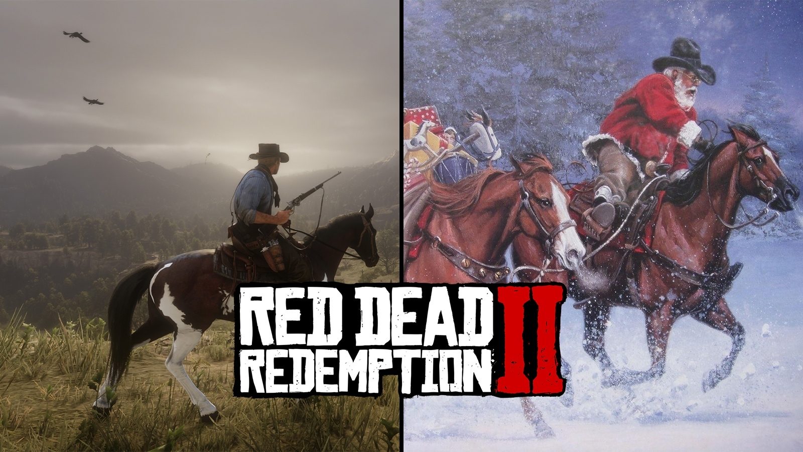 Red Dead Online player is spending their time spreading Christmas