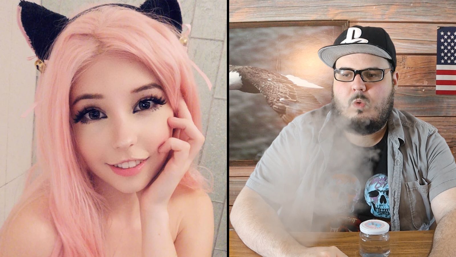One YouTuber said he vaped Belle Delphine's bath water, you know, ...