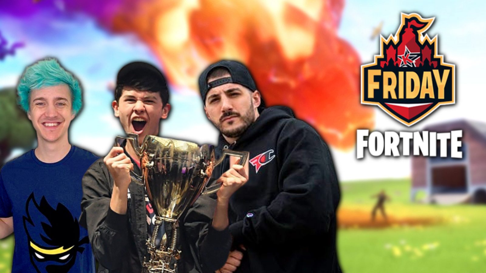 How To Watch Friday Fortnite On August Ft Ninja Bugha NICKMERCS More Schedule Bracket