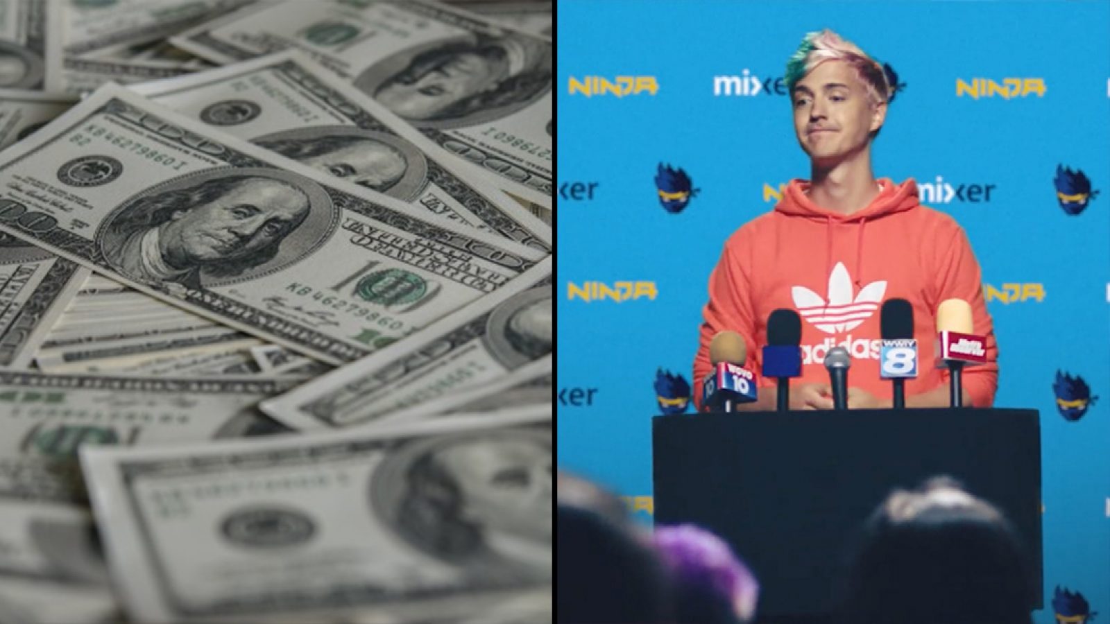 Ninja to claims that he only to Mixer for money Dexerto